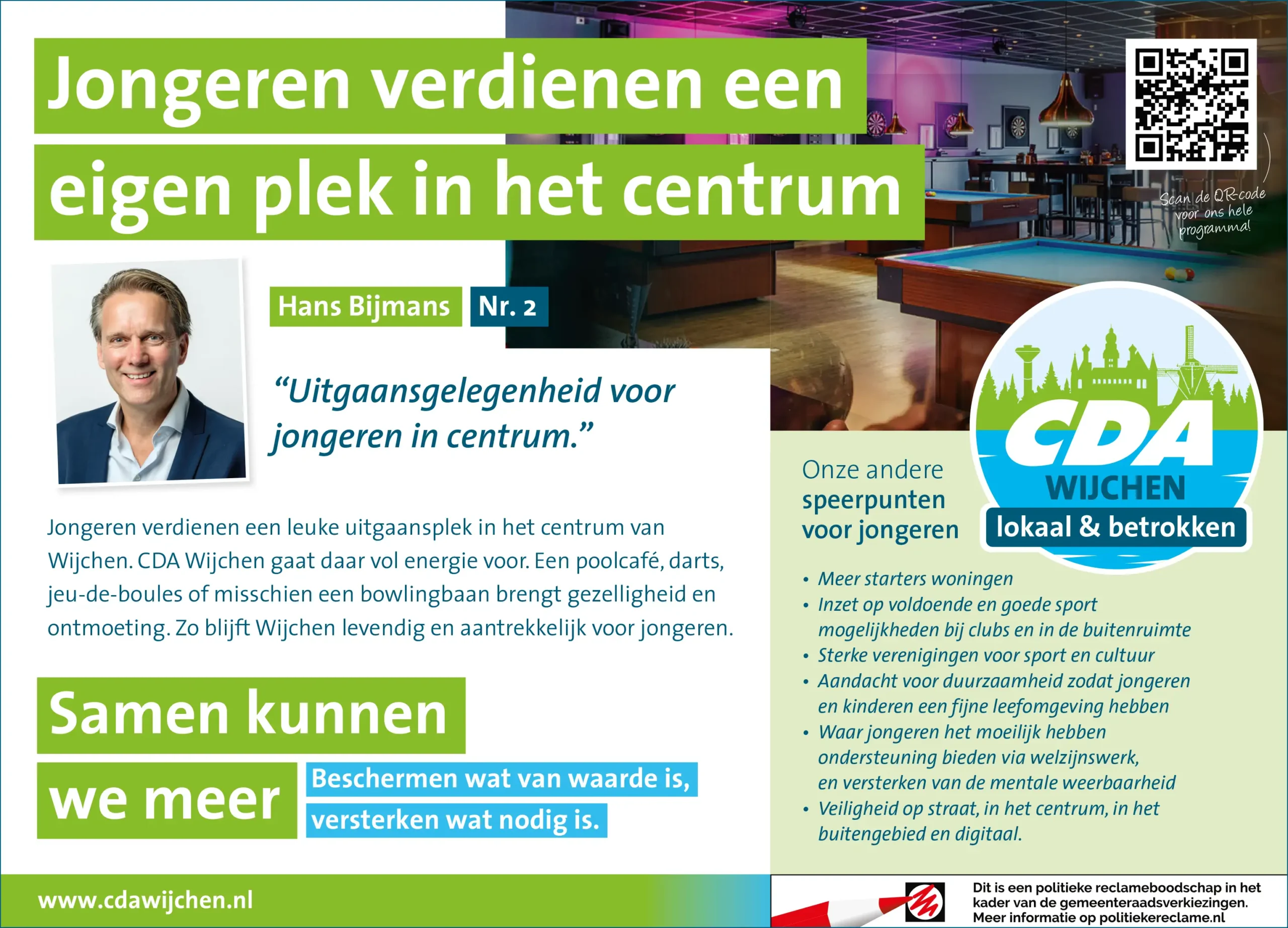CDA-Wijchen_advertentie_jongerencentrum
