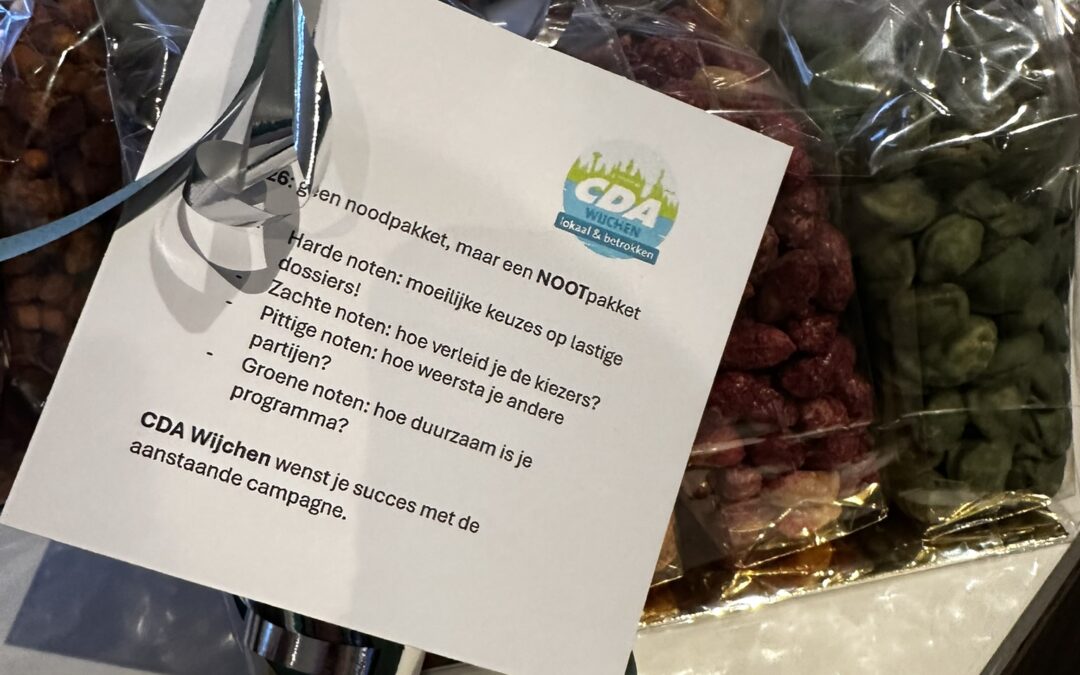 N00T-pakket voor Wijchense lijsttrekkers